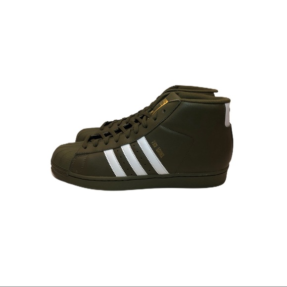 Adidas ProModel AC7067 High-Top Shell Toe Sneakers - Picture 3 of 11
